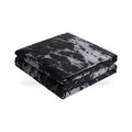 Black Marble Print Duvet Cover Set, 3 Pieces