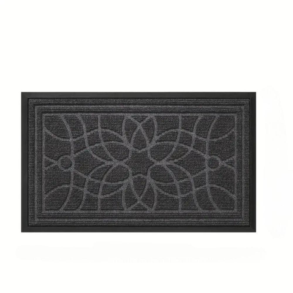 Mandala Pattern Low-Profile Door Mat