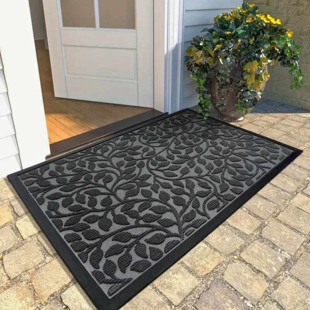 Olive Branch Non-Slip Door Mat