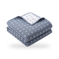Diamond Dot Three-Layer Cotton Gauze Blanket