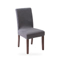 Velvet Jacquard Stretch Dining Chair Cover