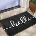 Hello Loop-Pile Door Mat