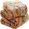 Sunrise Boho Reversible Cooling Cotton Blanket