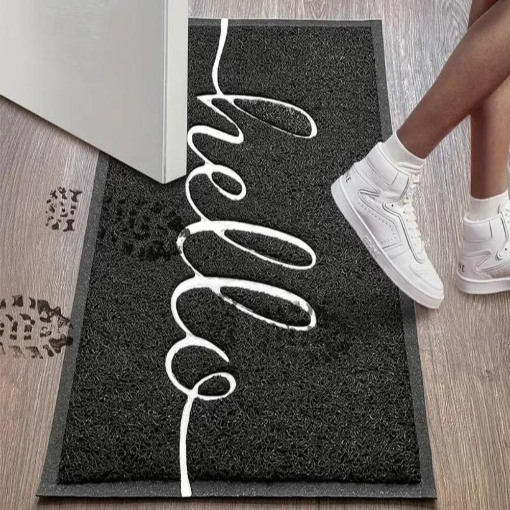 Hello Loop-Pile Door Mat