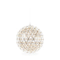 Stainless Steel Starburst Sphere LED Chandelier
