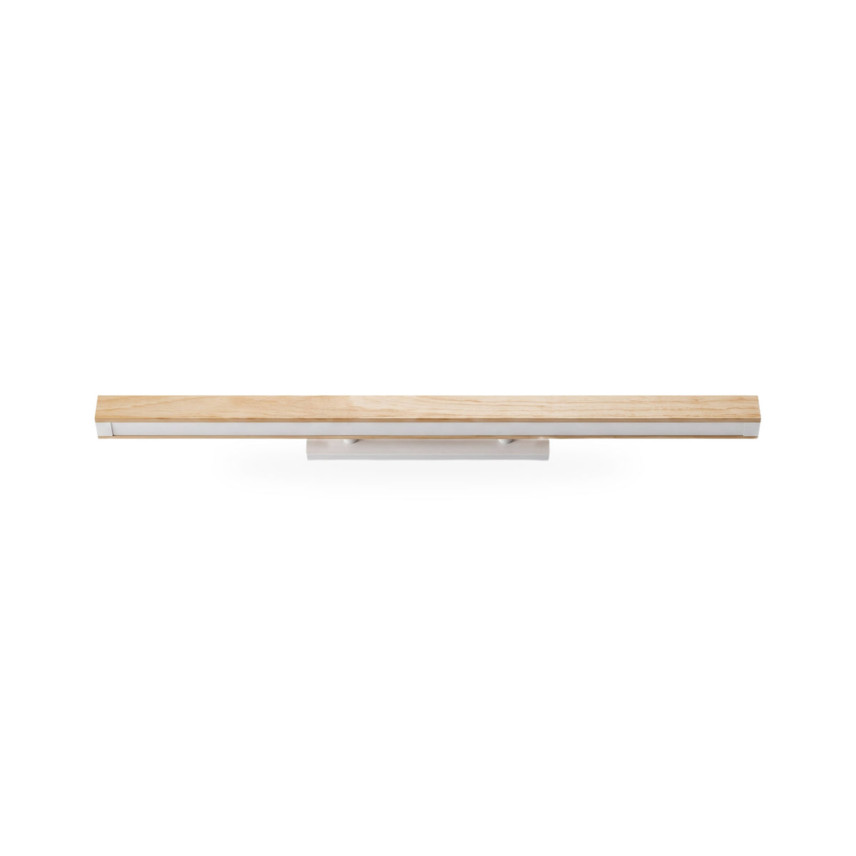 Wood-Grain Slim LED Vanity Light Bar