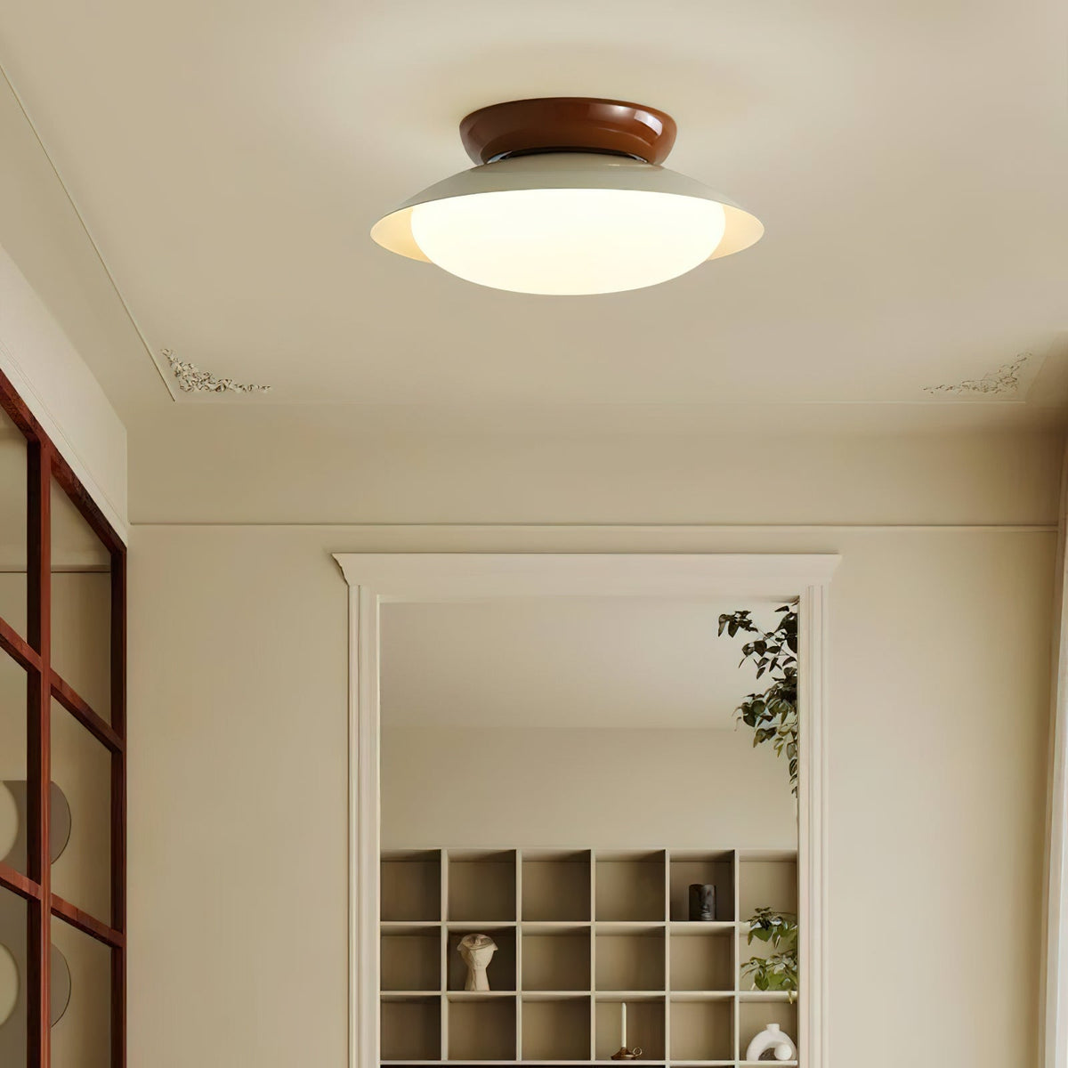 Mushroom Dome LED Flush Ceiling Light