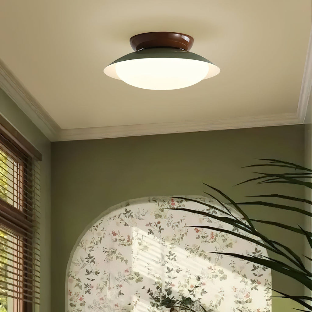 Mushroom Dome LED Flush Ceiling Light