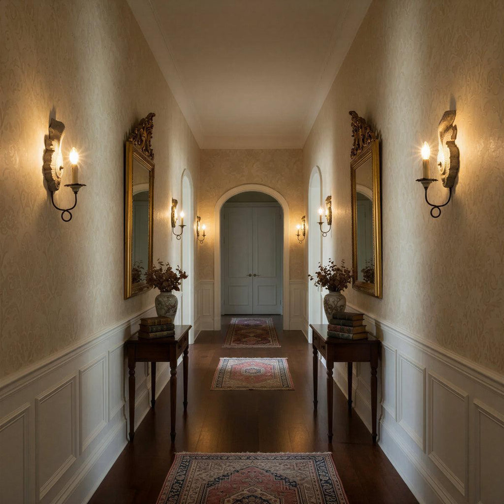 Candle Wall Sconce Light for Vintage Decor