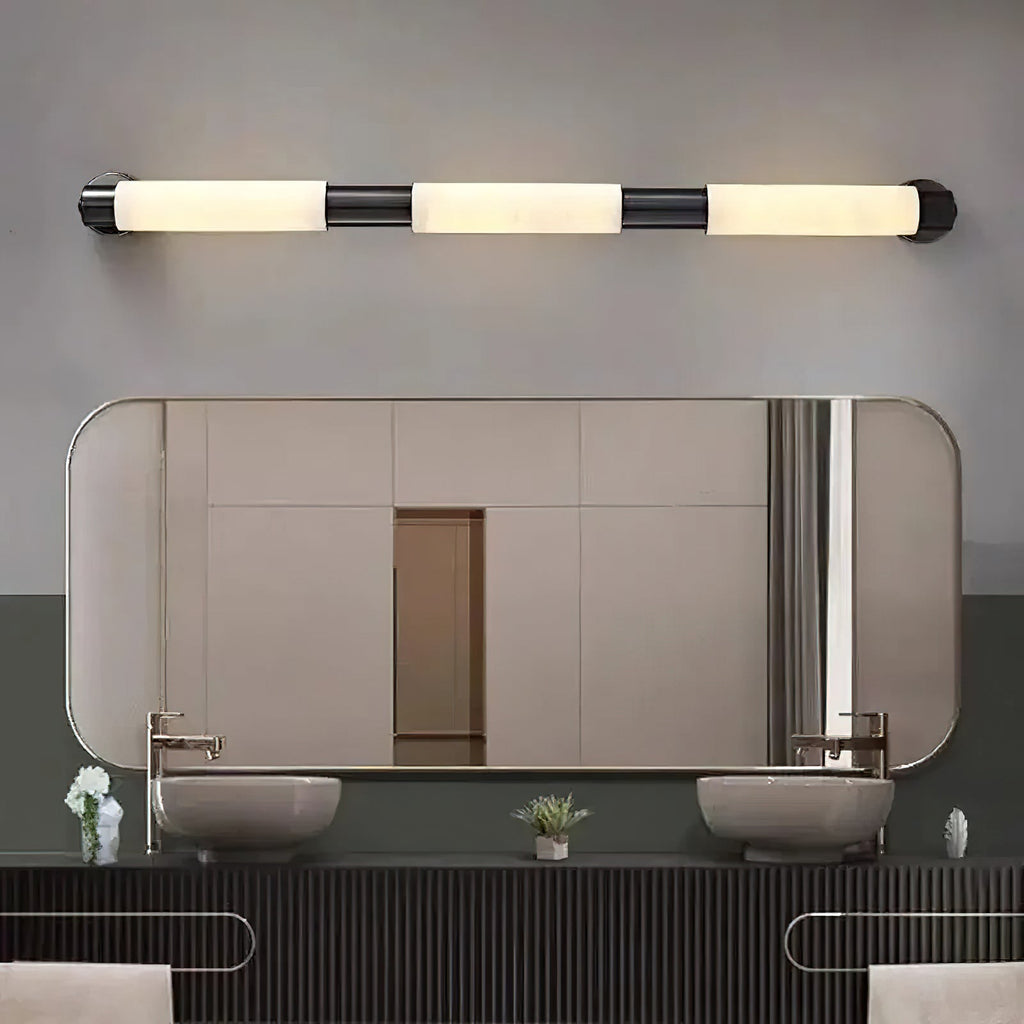 Vertical Alabaster Bar LED Wall Lamp