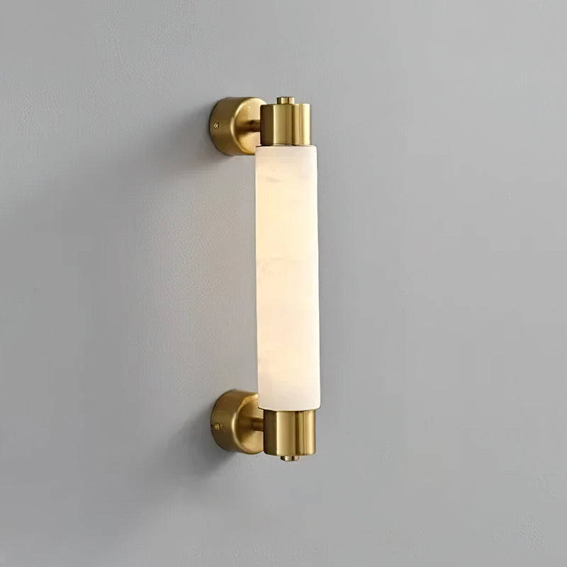 Vertical Alabaster Bar LED Wall Lamp