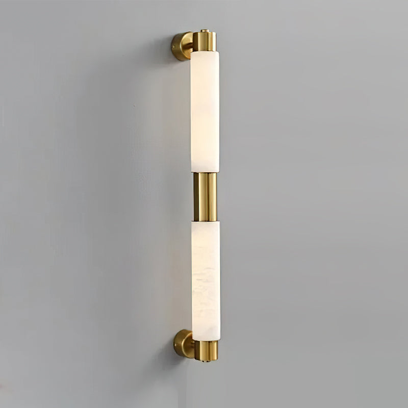 Vertical Alabaster Bar LED Wall Lamp
