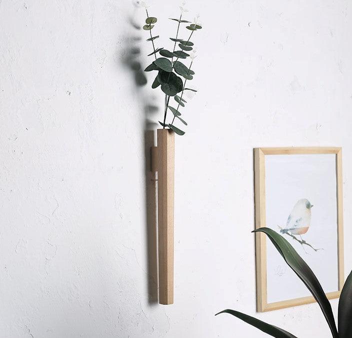Timber Slimline Wall Vase - view 2