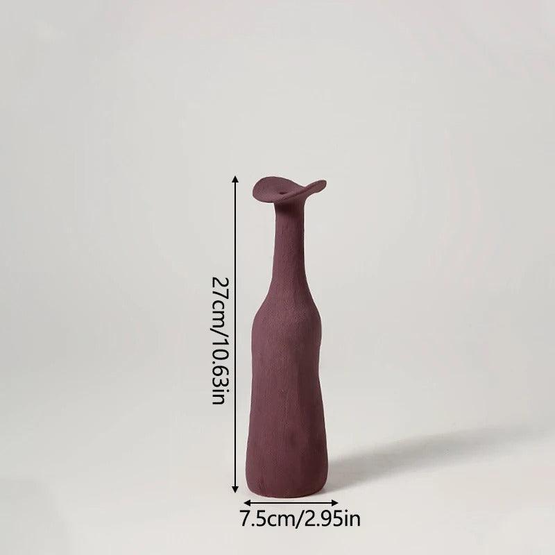 Flared Rim Porcelain Bud Vase - view 10