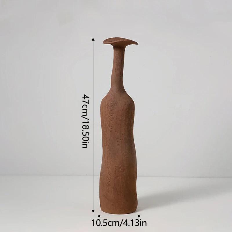 Flared Rim Porcelain Bud Vase - view 11