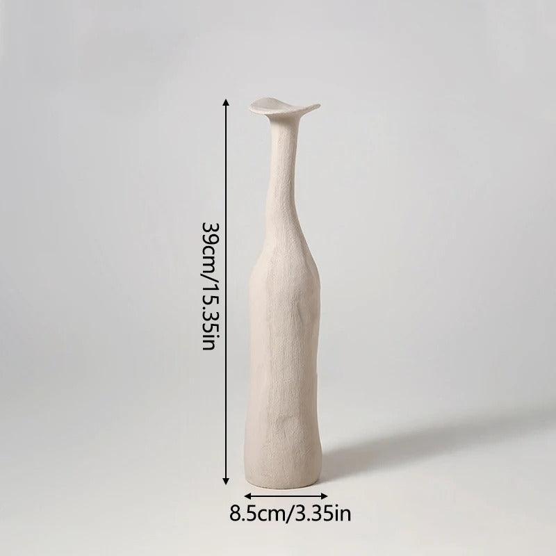 Flared Rim Porcelain Bud Vase - view 12
