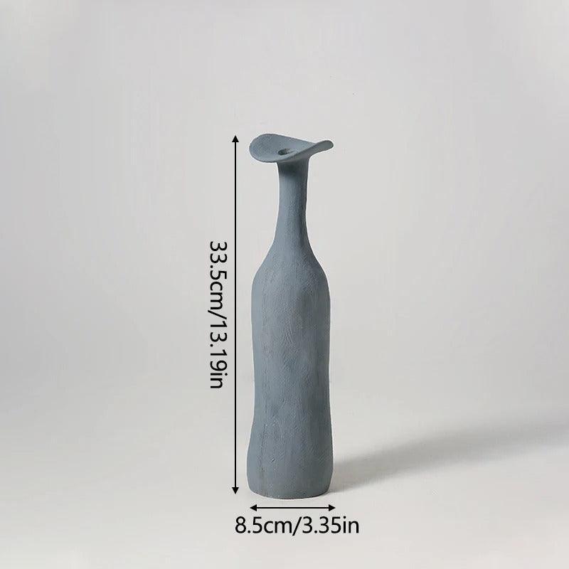 Flared Rim Porcelain Bud Vase - view 13