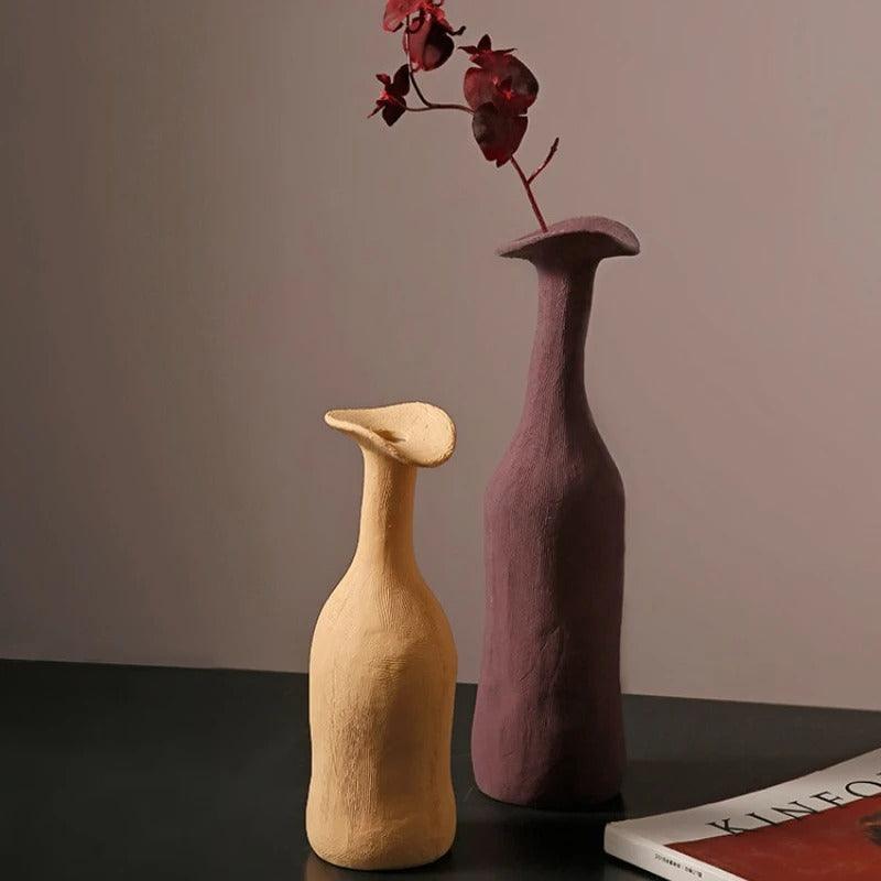 Flared Rim Porcelain Bud Vase - view 2