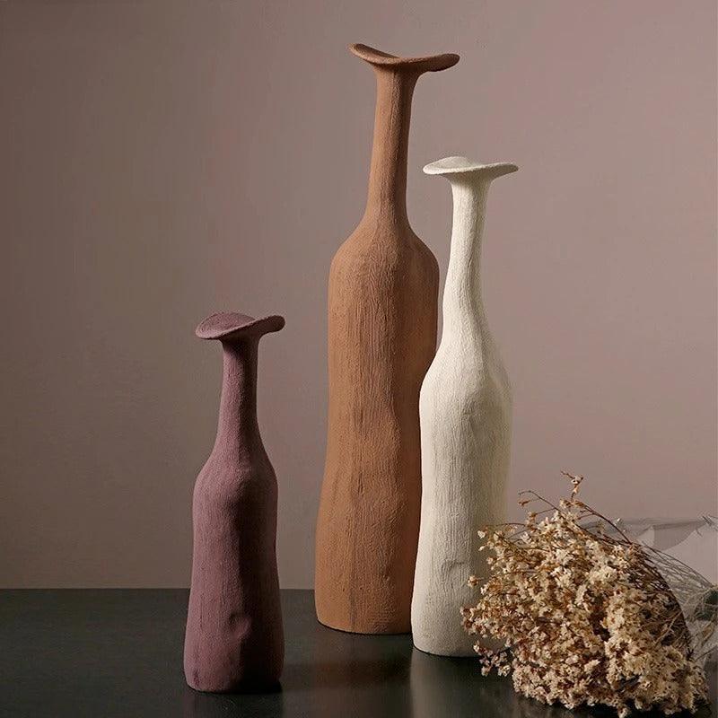 Flared Rim Porcelain Bud Vase - view 4