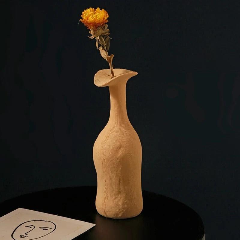 Flared Rim Porcelain Bud Vase - view 5