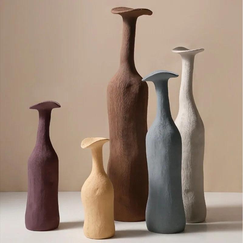 Flared Rim Porcelain Bud Vase - view 6