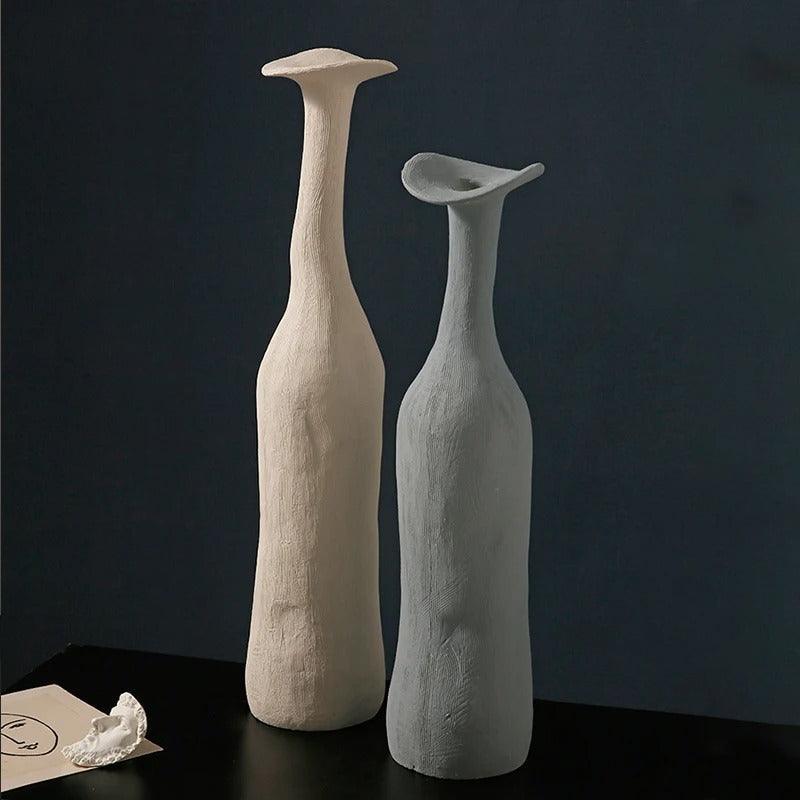 Flared Rim Porcelain Bud Vase - view 7