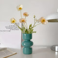 Stacked Bubble Glass Vase - view 2