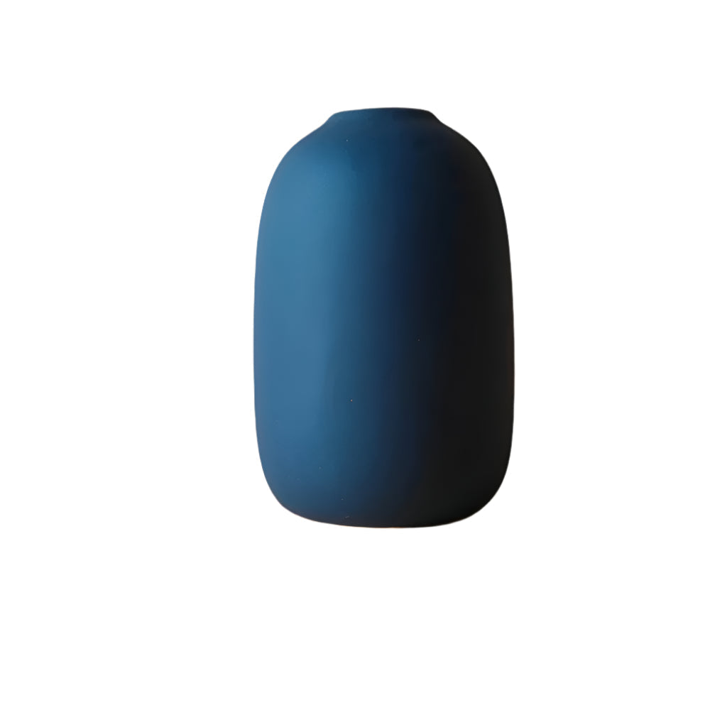Glossy Round Ceramic Table Vase - view 10