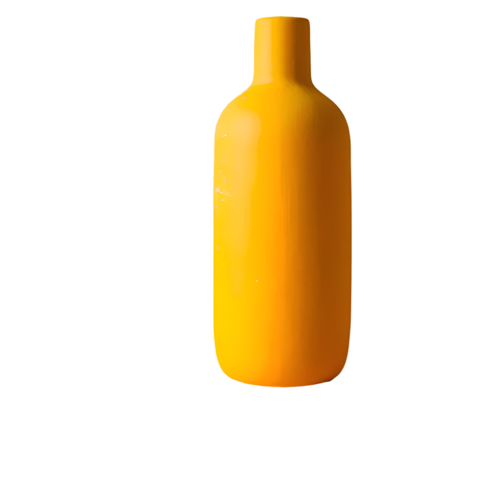 Glossy Round Ceramic Table Vase - view 9