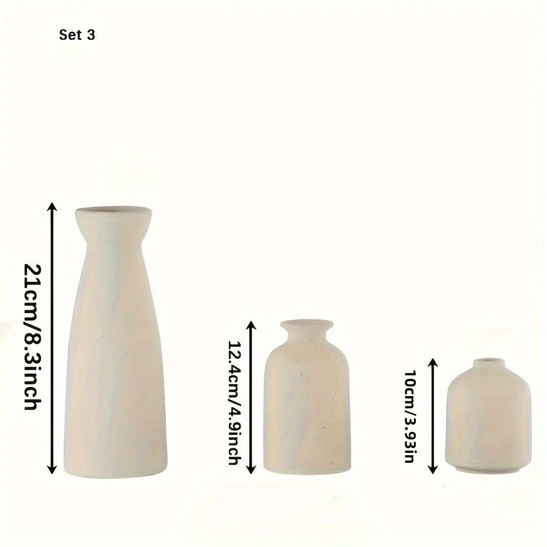 Speckled Ceramic Vase Set of 3 - view 3
