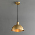 Brass Dome Pendant Light