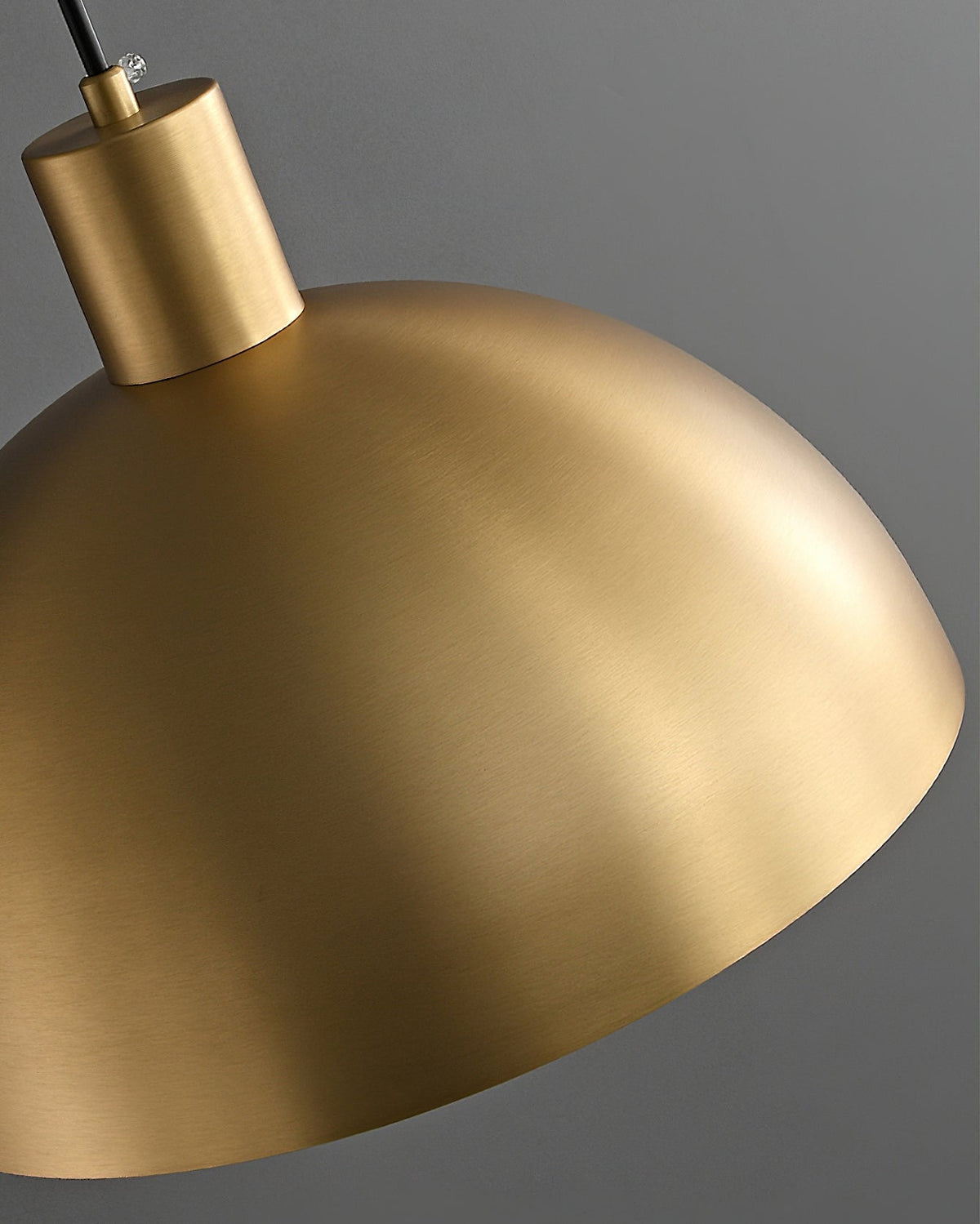 Brass Dome Pendant Light