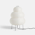 Three-Tier Rice Paper Globe Table Lamp