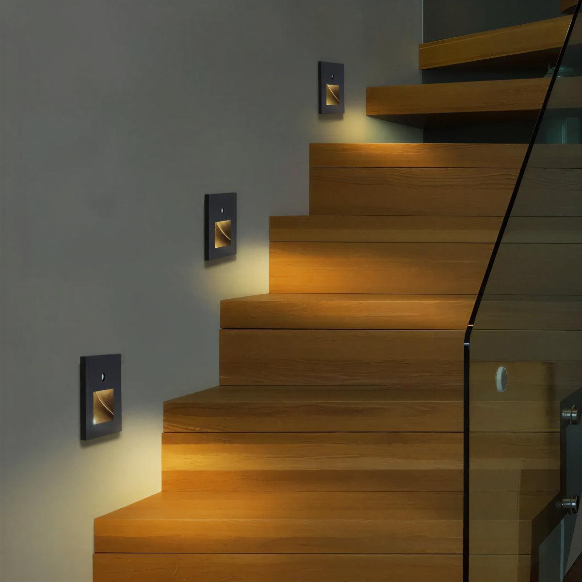 LED Motion Sensor Step Light for Stairs and Hallways