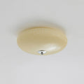 Ribbed Dome LED Flush Ceiling Light