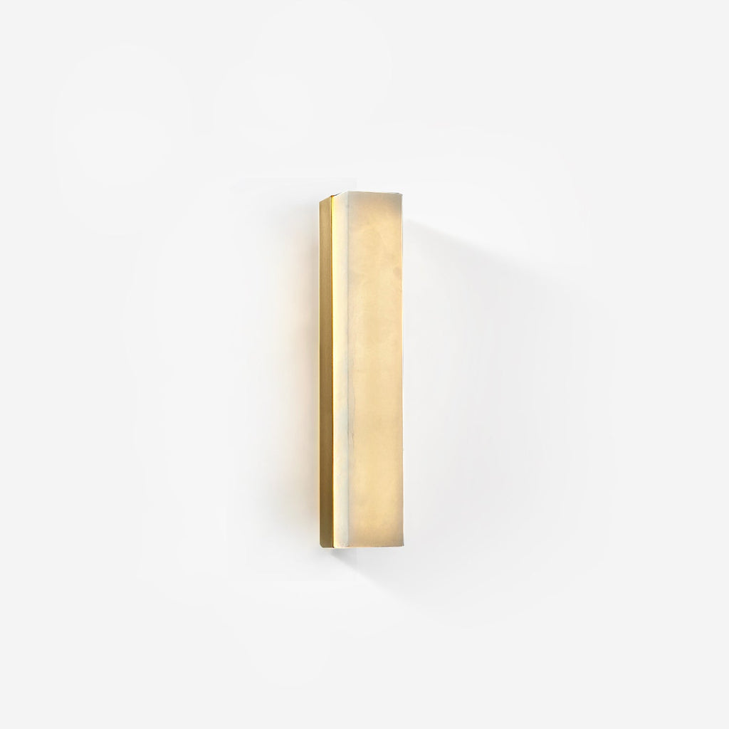 Slim Alabaster Panel LED Wall Lamp
