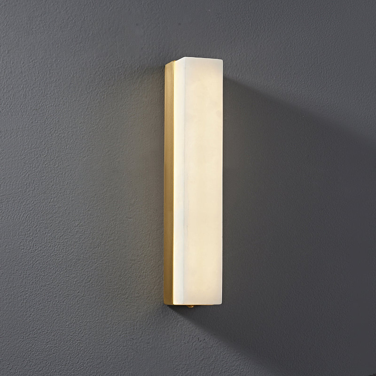 Slim Alabaster Panel LED Wall Lamp