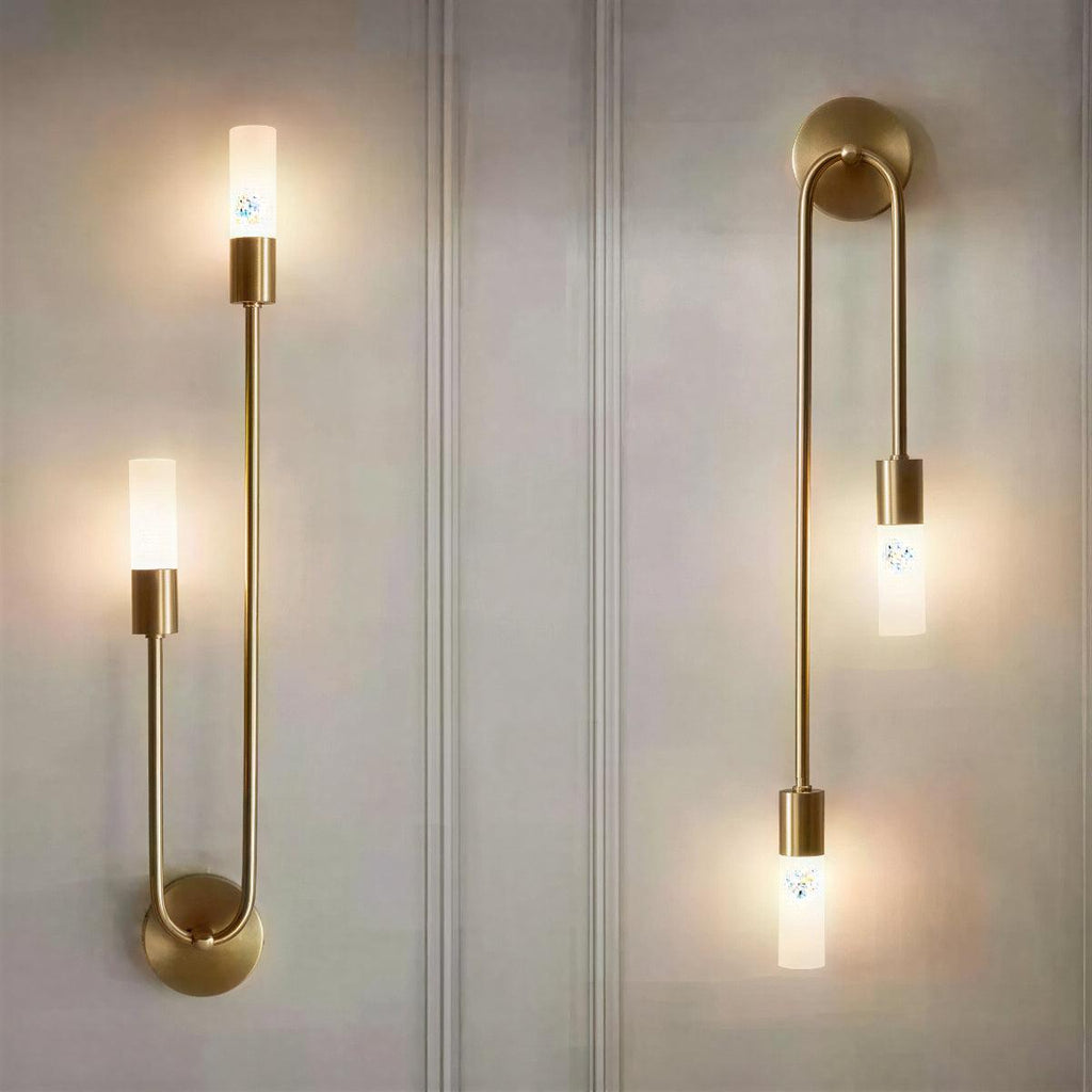 Modern Dual Glow Bedside Wall Sconce Light