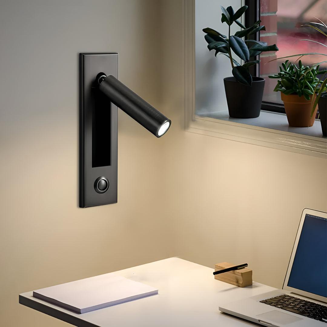 Modern Embedded Adjustable Wall Reading Light