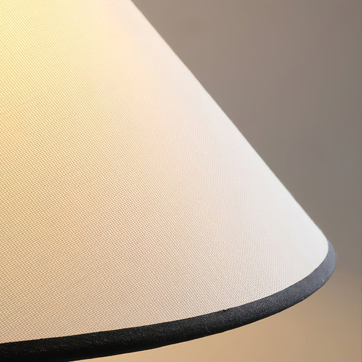 Ridged Base Empire Shade Table Lamp