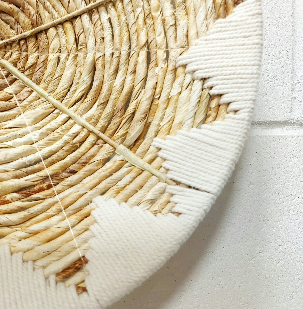 Tribal Woven Wall Basket - view 6