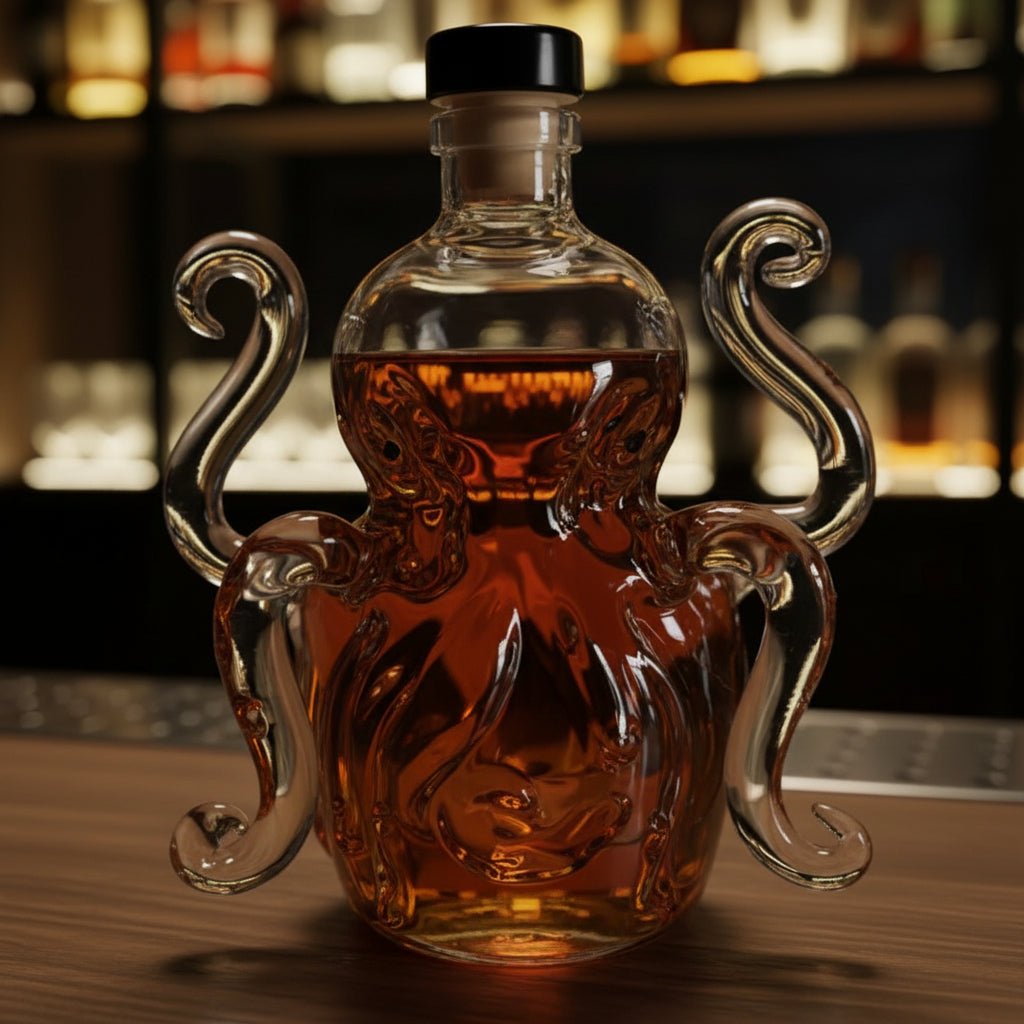 Handcrafted Nautical Crystal Wine Decanter