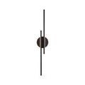 Offset Twin Bar Disc LED Wall Sconce