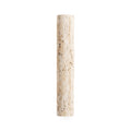 Natural Stone Half-Cylinder Plug-In Wall Sconce