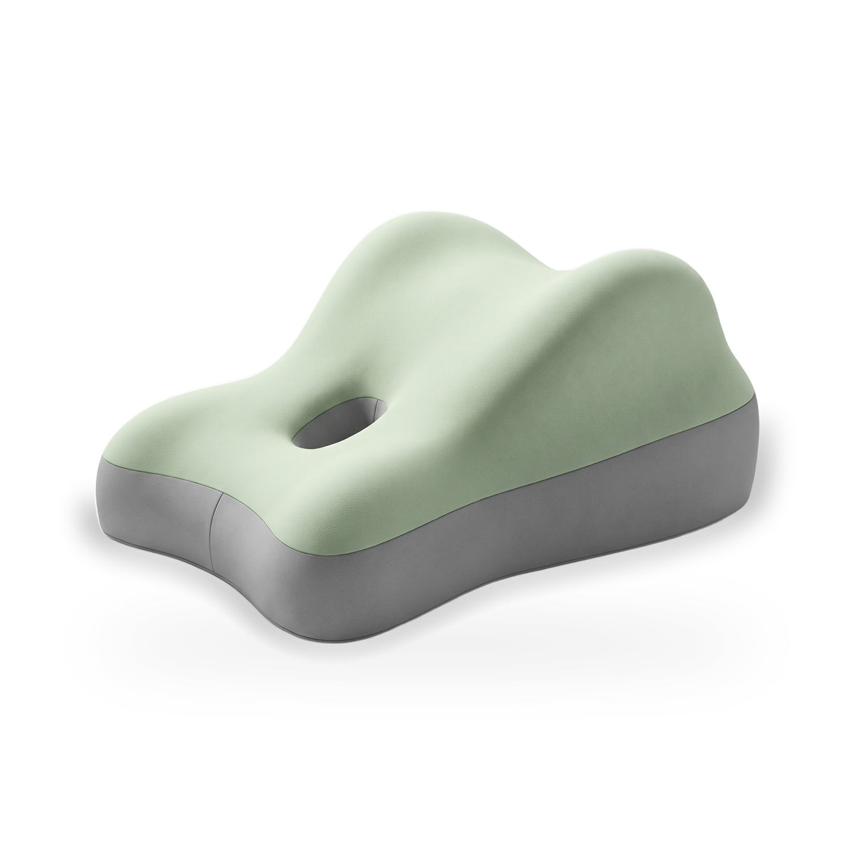 Contoured Memory Foam Support Pillow with Center Opening