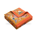 Toucan & Tropical Leaf Reversible Gauze Throw