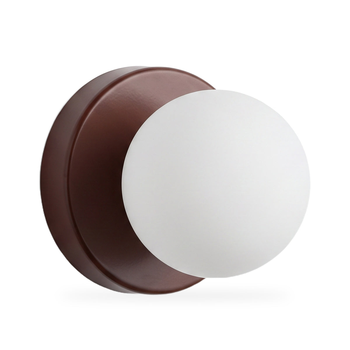 Macaron Disc Opal Glass Wall Lamp