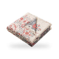 Floral Medallion Reversible Plain-Weave Cotton Blanket