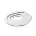 Rippled Acrylic LED Flush Ceiling Light
