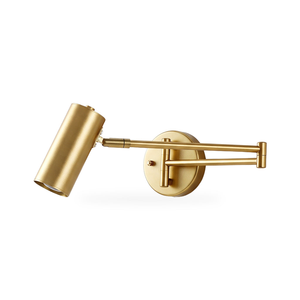 Folding Arm Cylinder LED Reading Wall Light